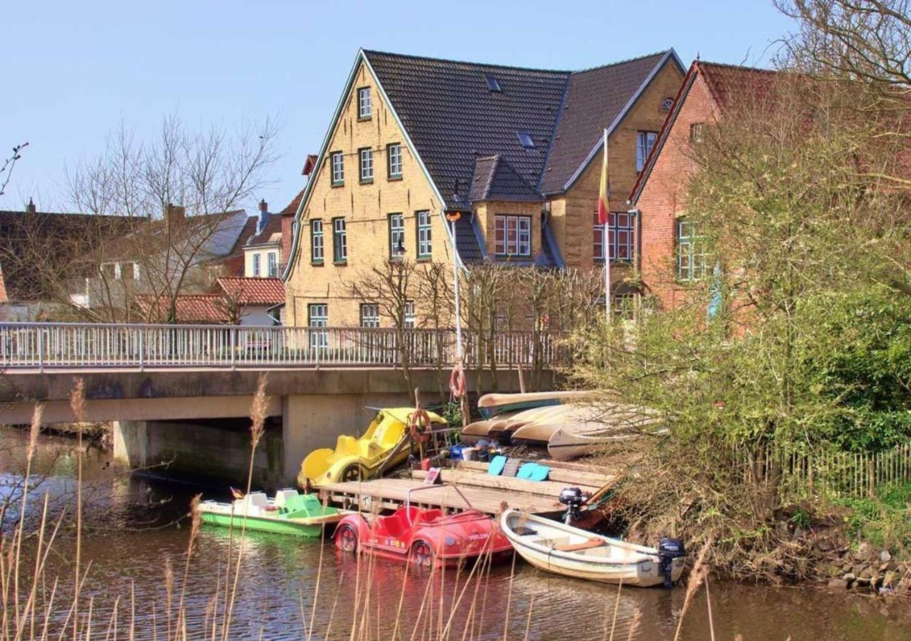 Friedrichstadtnixe, Meerchenhaftes Haus Mit Sauna Bagian luar foto